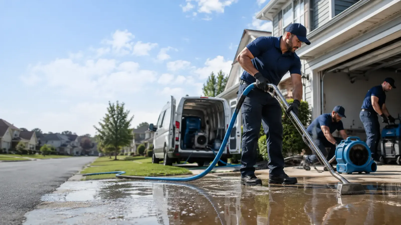 Flood Damage Restoration in Edinburg, PA